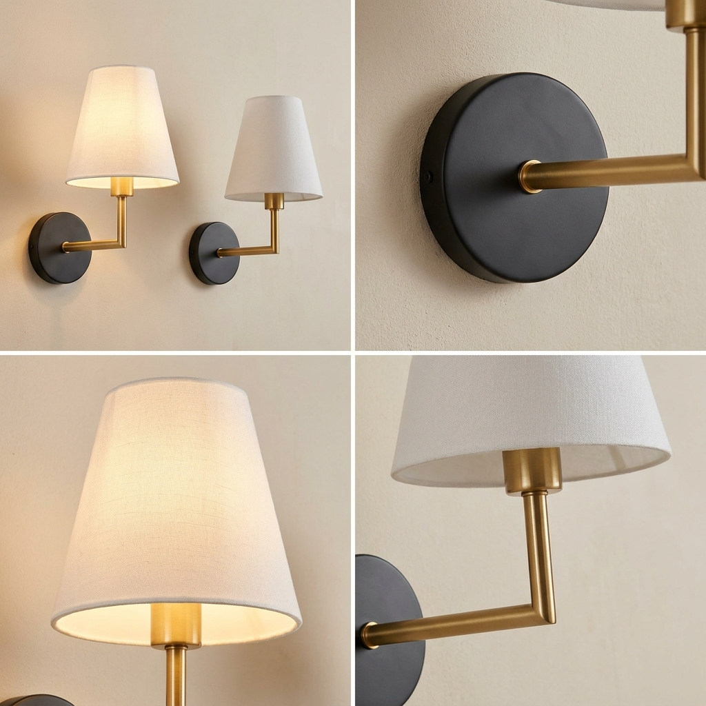2pcs Wall-Mounted Sconce Lamps
