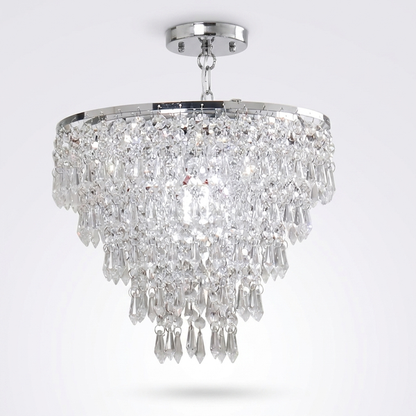 Crystal Teardrop Chandelier