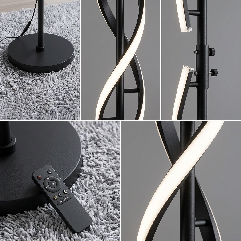 Spiral Floor Lamp