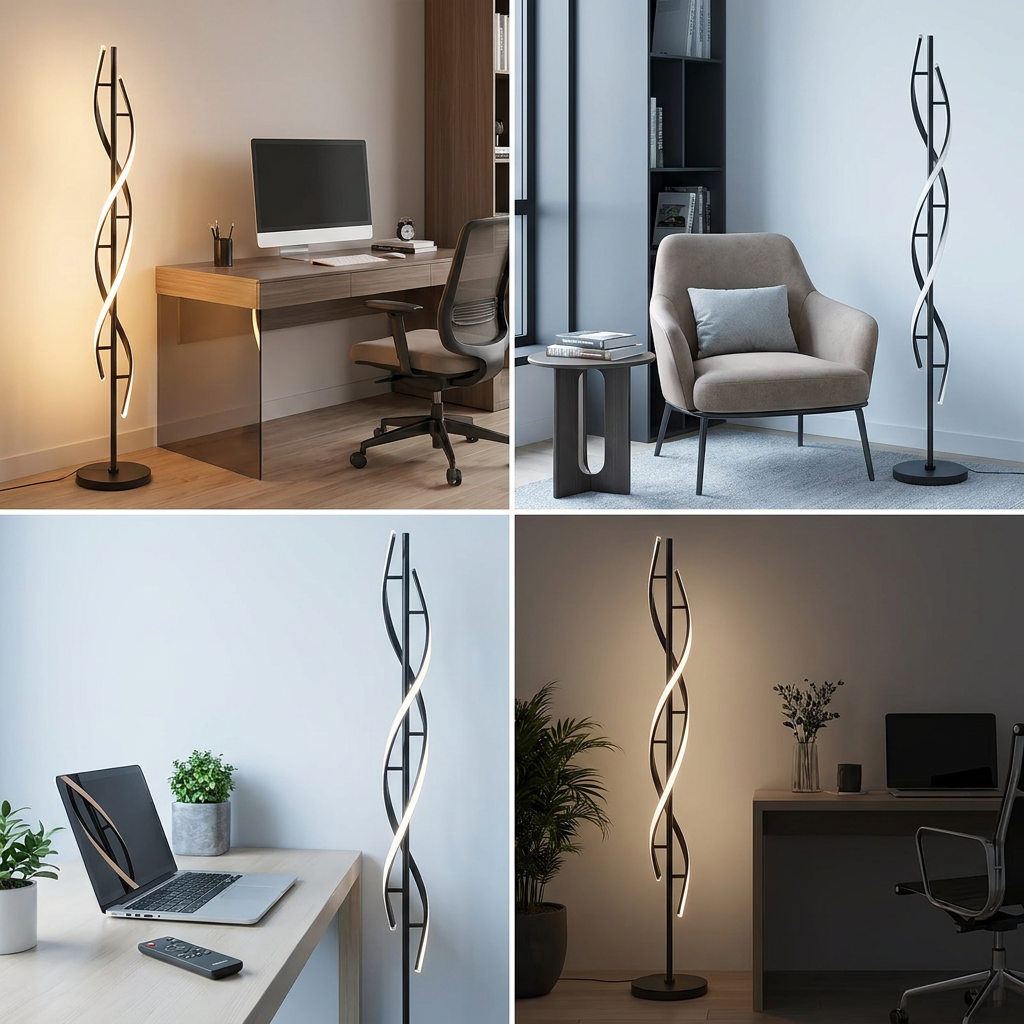 Spiral Floor Lamp