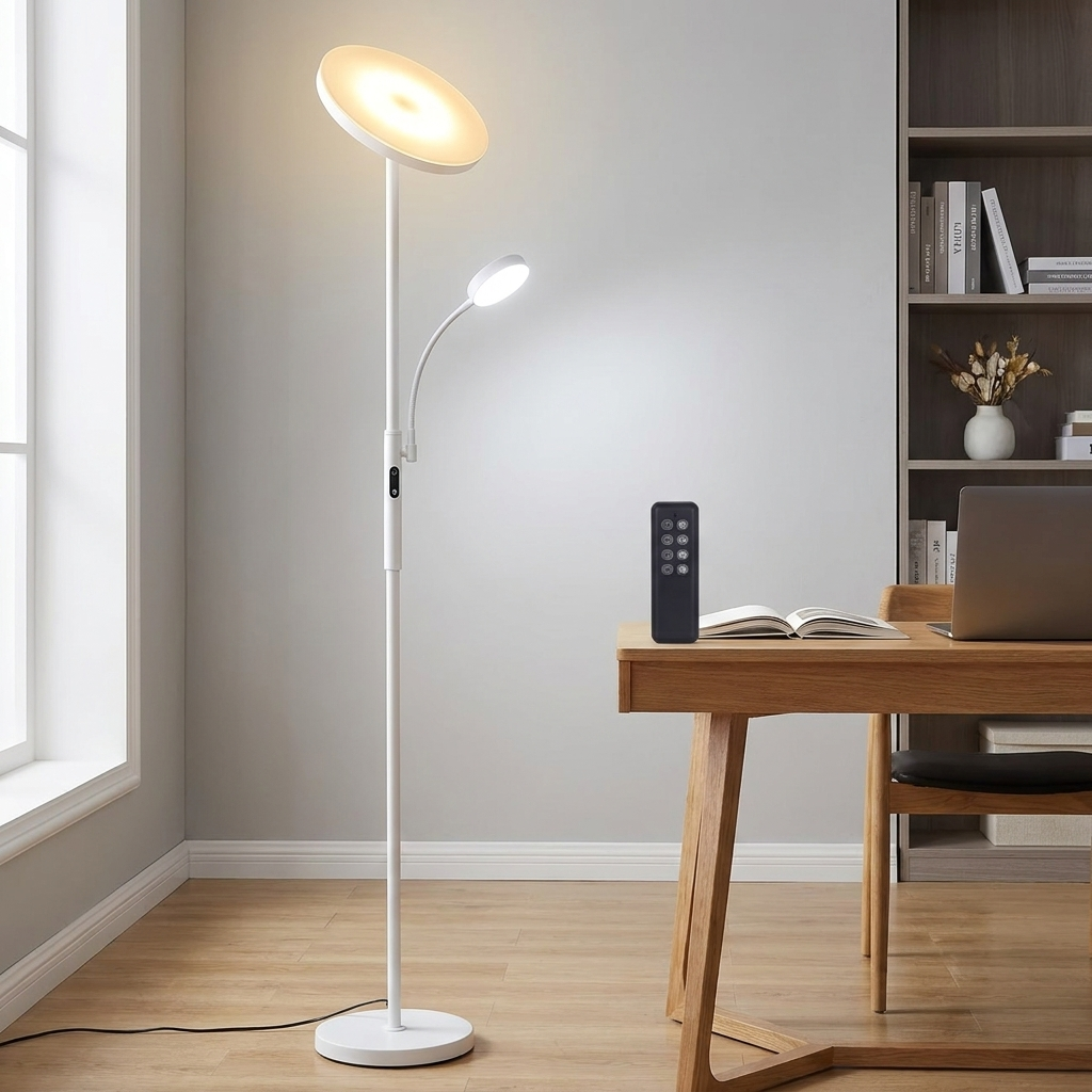 Dual-Function Floor Lamp