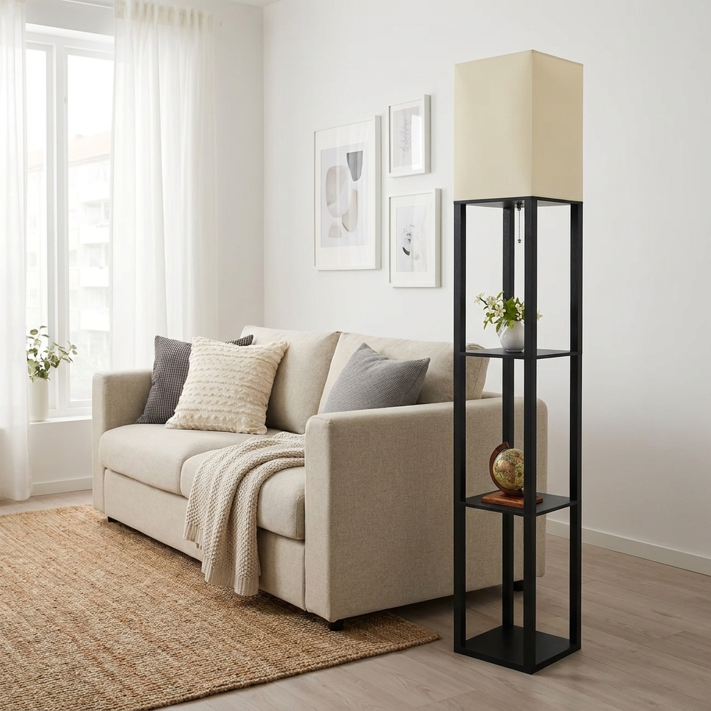 Multi-Collumn Floor Lamp