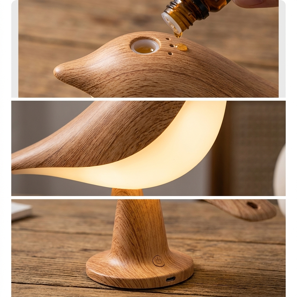 Bird Night Light