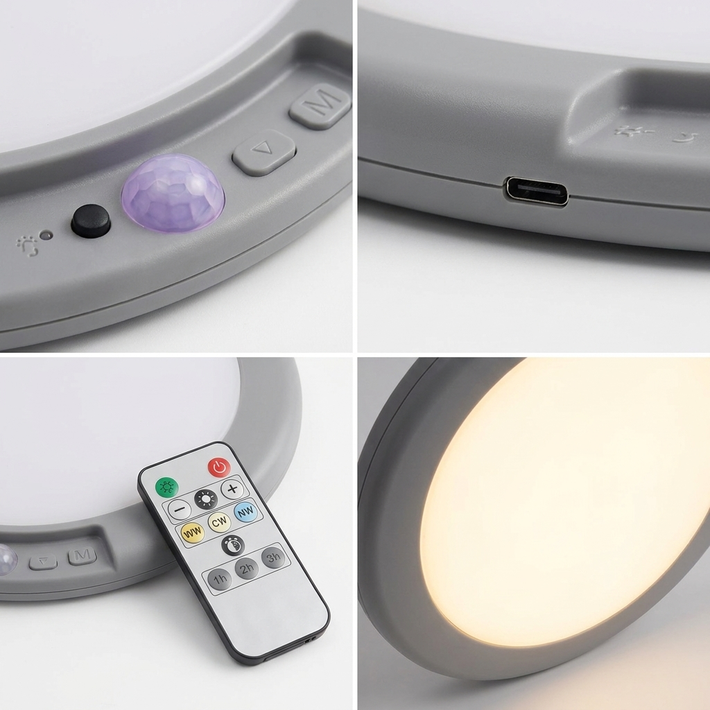 Rechargeable LED Ceiling Light