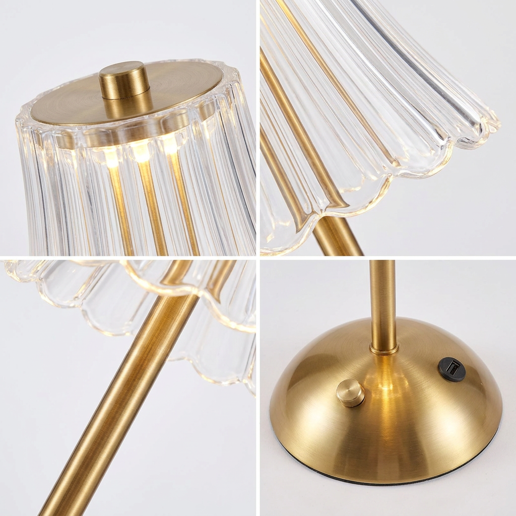 Metal Table Lamp