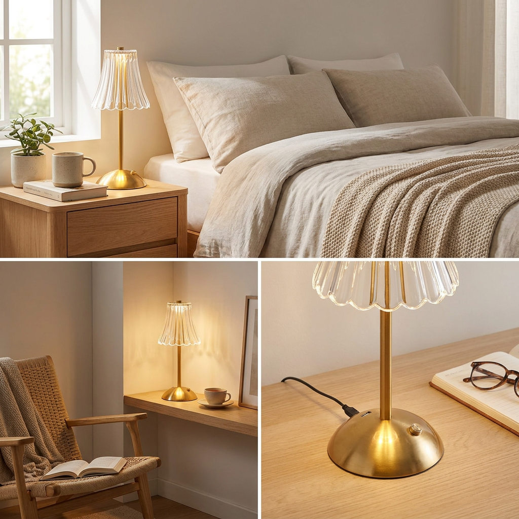 Metal Table Lamp