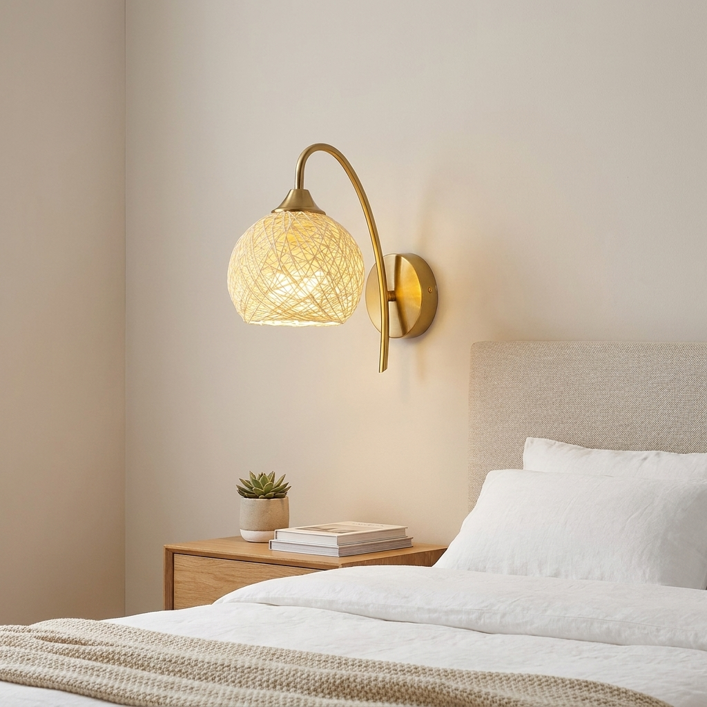 Wireless Globe Lamp Wall Sconce – 2000mAh Rechargeable | 15 RGB Remote Dimmable Lamp for Bedroom & Bedside