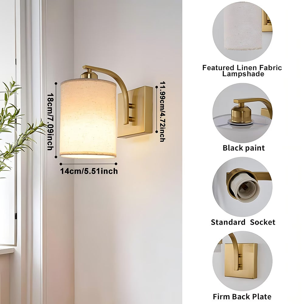 2pcs RGB Wall Sconce Lamp