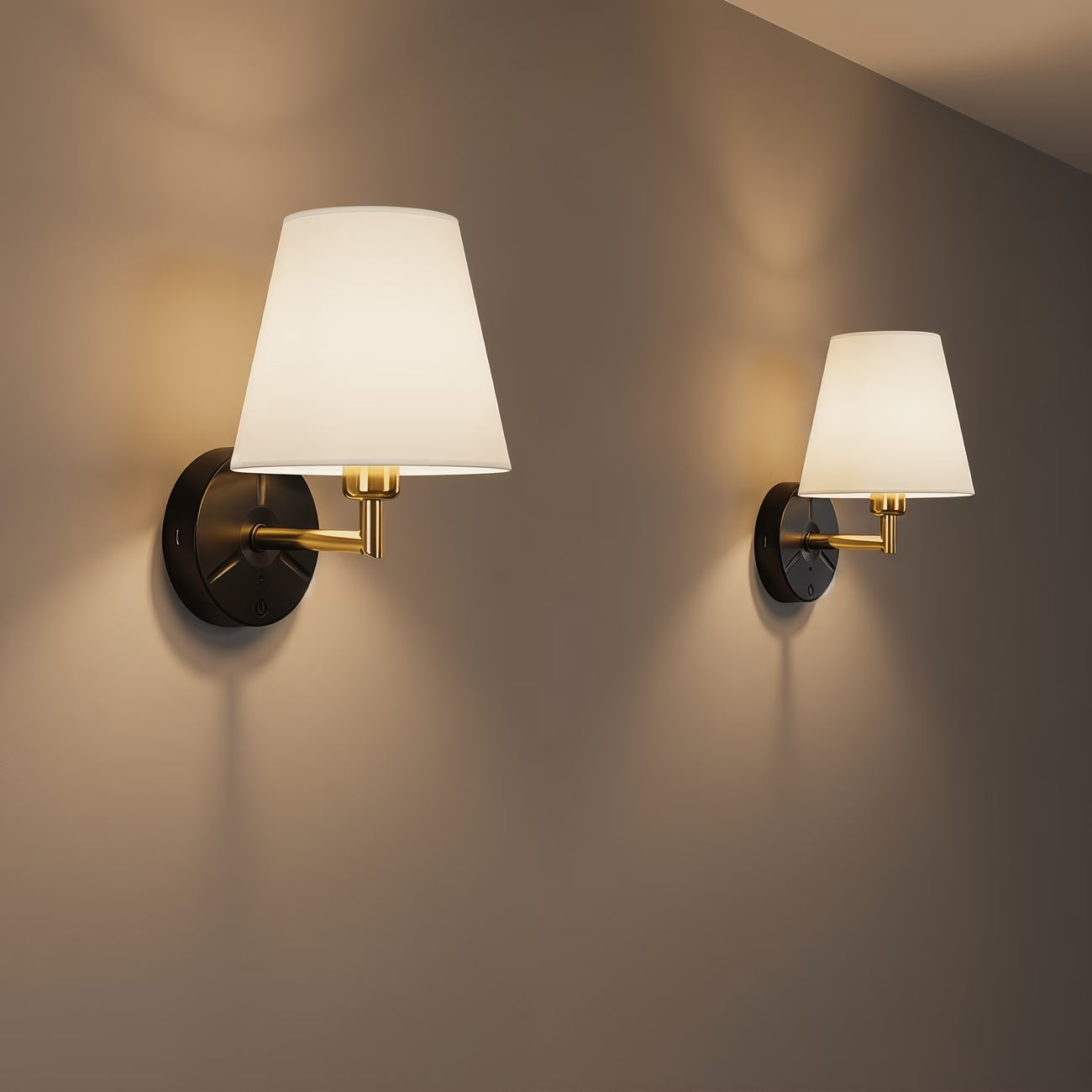 2pcs Wall-Mounted Sconce Lamps